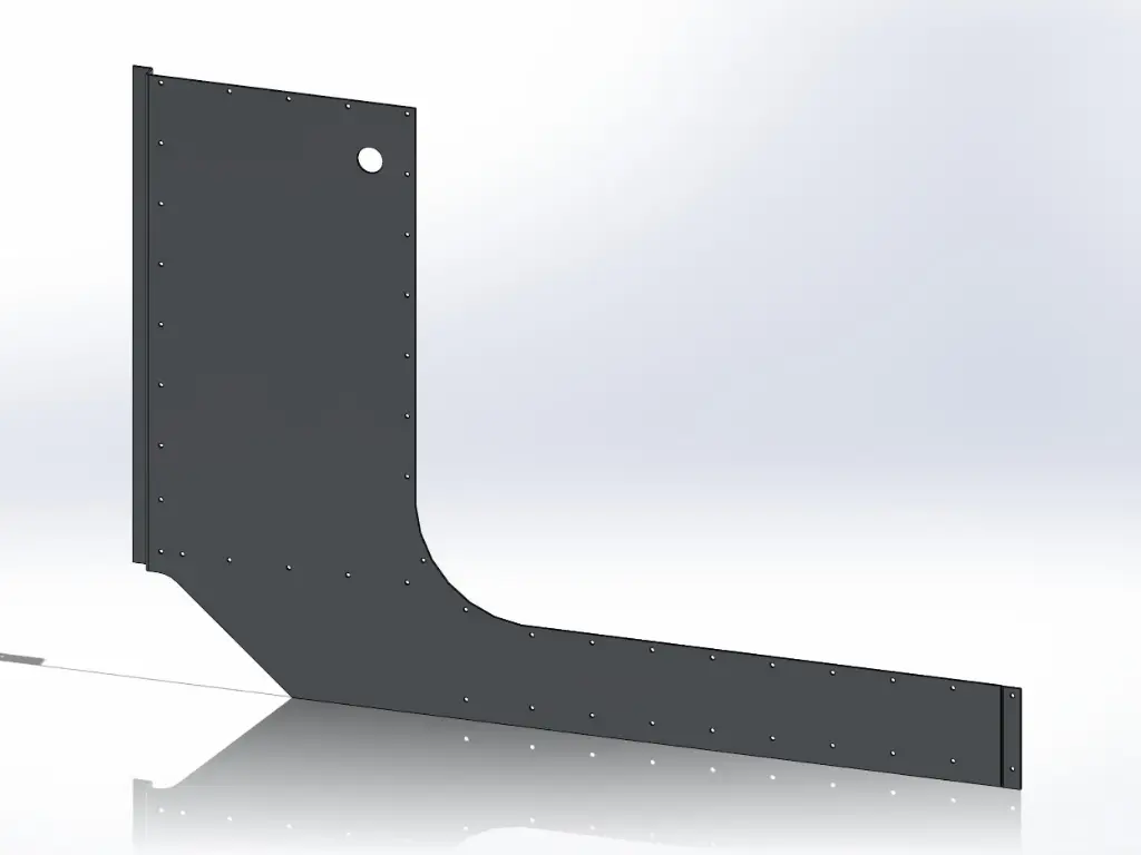 Peterbilt Cab Cowl / Air Cleaner Panels - 330/337