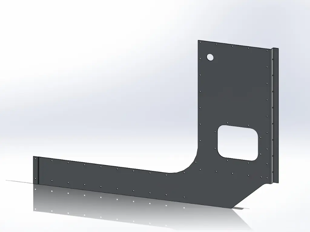 Peterbilt Cab Cowl / Air Cleaner Panels - 330/337