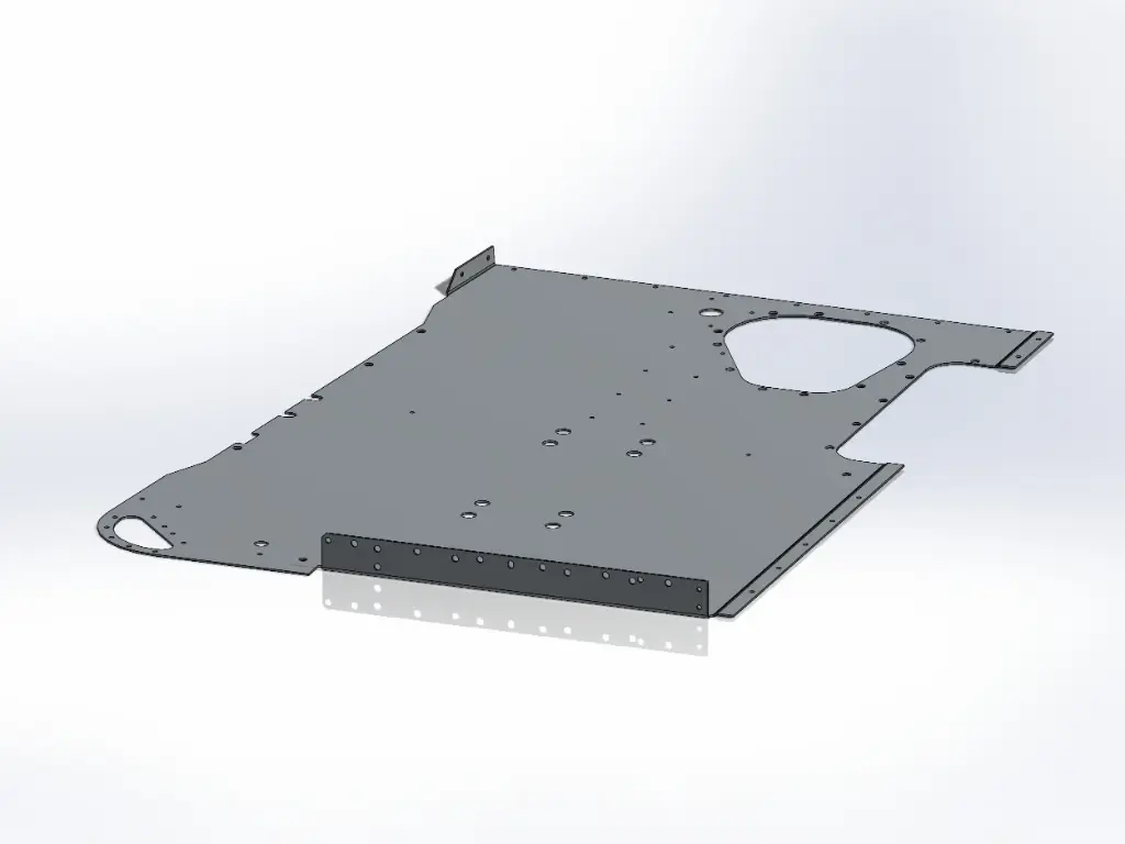 Peterbilt Cab Bottom Floor Panels